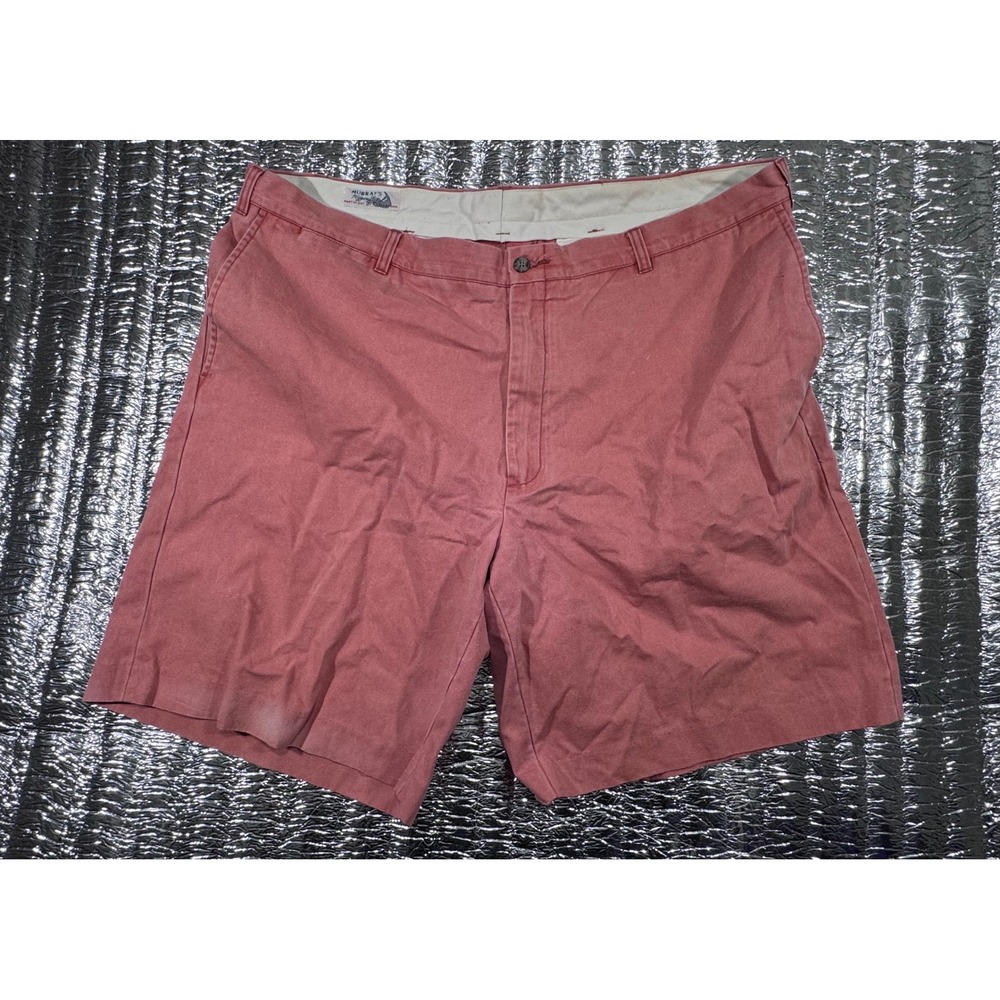 Murrays Toggery Shop Nantucket Reds Collection Cotton Shorts Mens 44 Faded Red